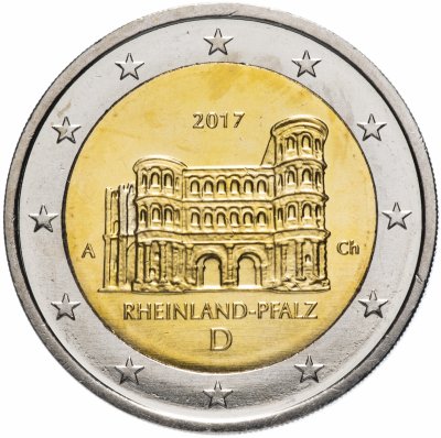 купить Германия 2 евро (euro) 2017 "A" "Федеральные земли Германии - Порта Нигра, Рейнланд-Пфальц"