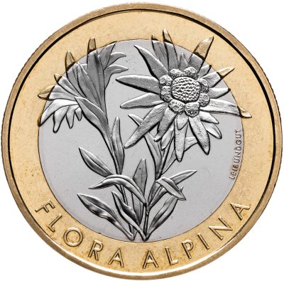 купить Швейцария 10 франков 2016 "Флора Альп - Эдельвейс альпийский" в капсуле