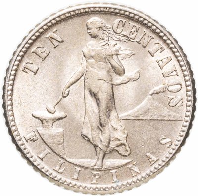 купить Филиппины 10 сентаво (centavos) 1944