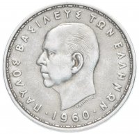 купить Греция 20 драхм 1960