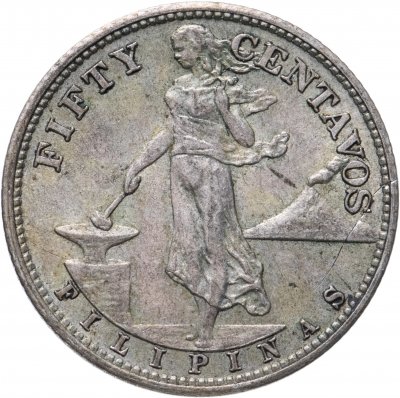 купить Филиппины 50 сентаво (centavos) 1944