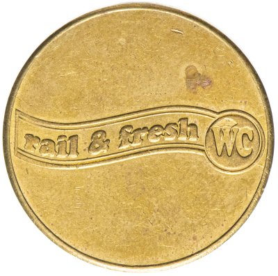 купить Жетон "Rail & fresh WC" Германия, Франкфурт-на-Майне