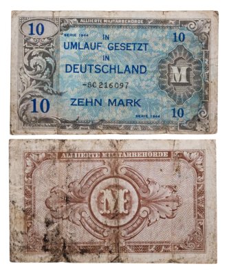 купить Германия 10 марок 1944