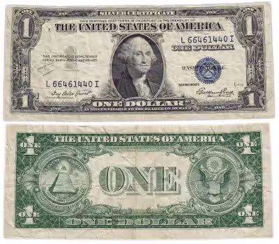 купить США 1 доллар 1935 series 1935 E