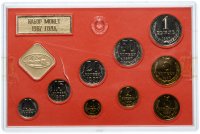 купить Годовой набор Госбанка СССР 1987 года ЛМД (9 монет + жетон)