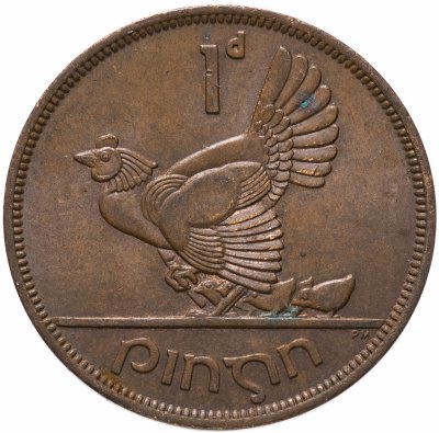 купить Ирландия 1 пенни (penny) 1966