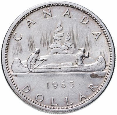 купить Канада 1 доллар (dollar) 1965