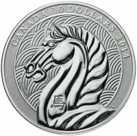 Купить Канада 10 долларов 2014 «Лошадь»