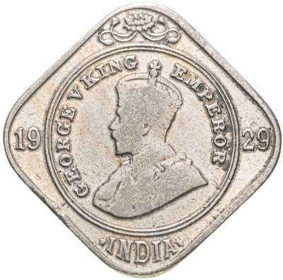 купить Британская Индия 2 анны (annas) 1918-1936, случайный год