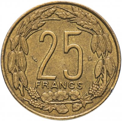 купить Центральная Африка (BEAC) 25 франков (francs) 2003