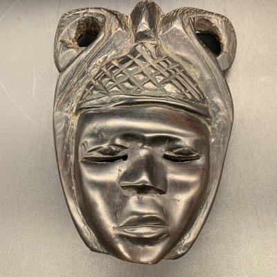 купить Маска настенная, антропоморфная, дерево, резьба, Африка, 1970-1990 гг.