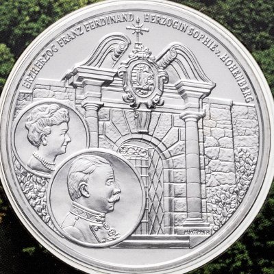 купить Австрия 10 евро 2004 "Замок Артштеттен" BU в блистере