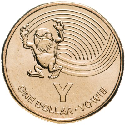 купить Австралия 1 доллар 2019 "Буква Y"