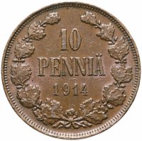 купить 10 пенни (pennia) 1914