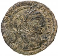 купить Римская Империя, Константин I, 306–337 гг, Нуммий (реверс: две Виктории стоят лицом друг к другу и держат щит)