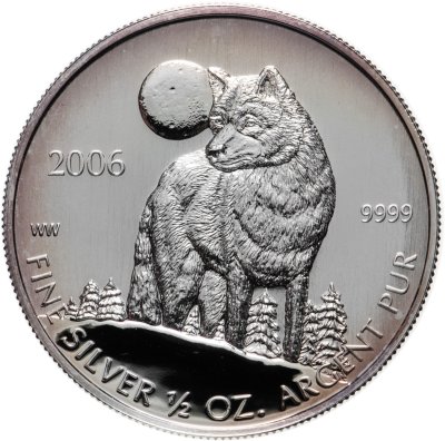 купить Канада 1 доллар 2006 Волк
