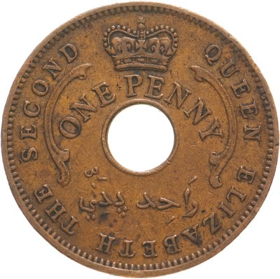 купить Нигерия 1 пенни (penny) 1959