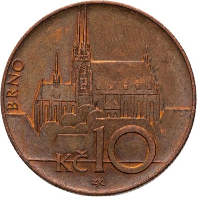 купить Чехия 10 крон 2018