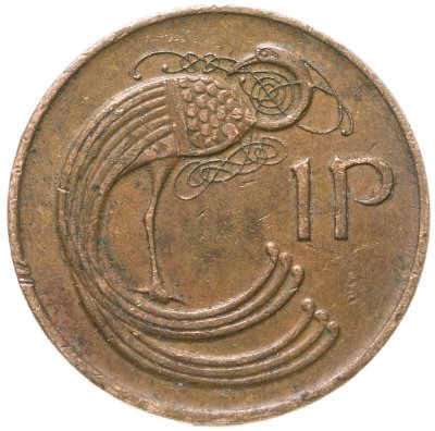 купить Ирландия 1 пенни (penny) 1971-1988 не магнетик, случайная дата