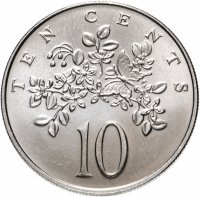 Купить Ямайка 10 центов (cents) 1977