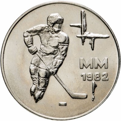 купить Финляндия 50 марок (markkaa) 1982 Чемпионат мира по хоккею