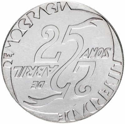 купить Португалия 1000 эскудо (escudos) 1999 "25 лет Революции 25 апреля"