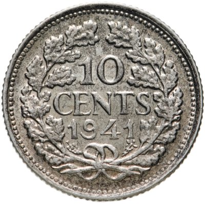 купить Нидерланды 10 центов (cents) 1941