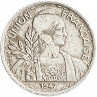 купить Французский Индокитай 1 пиастр 1947