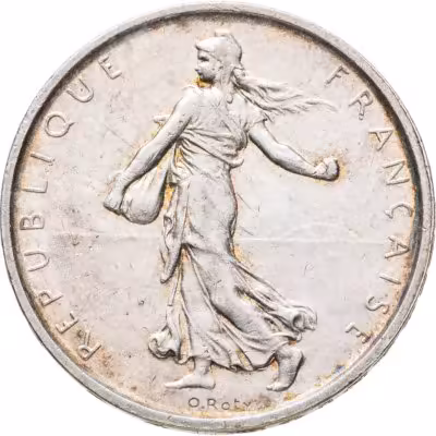 купить Франция 5 франков (francs) 1963
