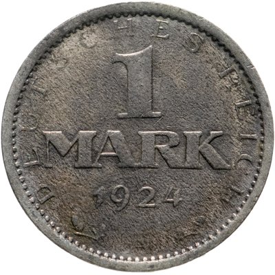 купить Германия 1 марка "A" 1924