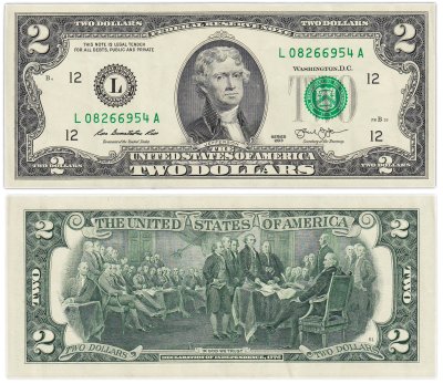 купить США 2 доллара 2013 (Pick 538) L-Сан Франциско