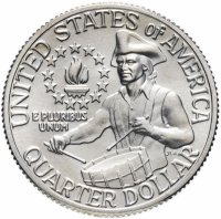 купить США 1/4 доллара (квотер, 25 центов) 1976 S "200 лет независимости США (барабанщик)"
