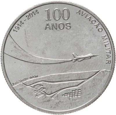 купить Португалия 2,5 евро (euro) 2014 "100 лет Военной авиации"