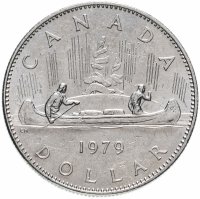 купить Канада 1 доллар (dollar) 1979