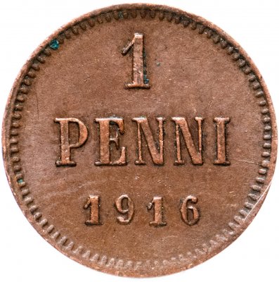 купить 1 пенни (penny) 1915