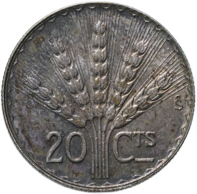 купить Уругвай 20 сентесимо (centesimos) 1942