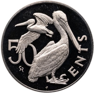 купить Британские Виргинские острова 50 центов (cents) 1973