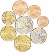 купить Австрия годовой набор евро 2010-2016 (8 монет, UNC)