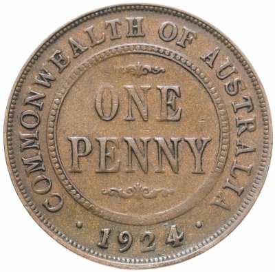 купить Австралия 1 пенни (penny) 1924