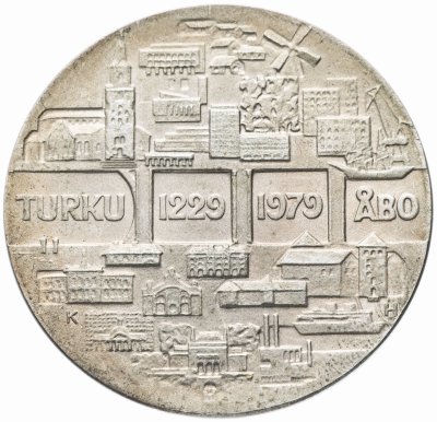 купить Финляндия 25 марок (markkaa) 1979 "750 лет Турку"