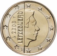 купить Люксембург 2 евро 2009 обычная