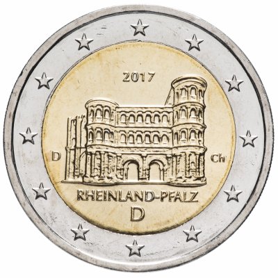 купить Германия 2 евро (euro) 2017 "D" "Федеральные земли Германии - Порта Нигра, Рейнланд-Пфальц"