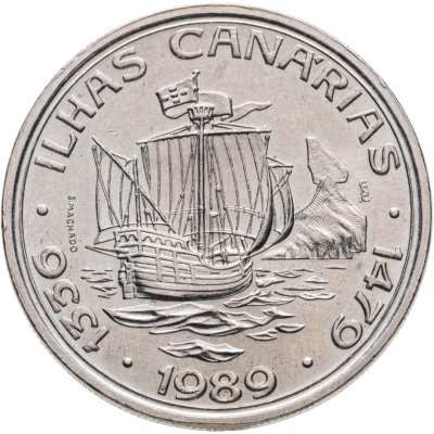 купить Португалия 100 эскудо (escudos) 1989 Золотой век открытий - Открытие острова Мадейра