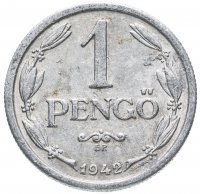 Купить Венгрия 1 пенгё (pengo) 1942