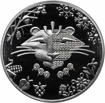 купить Украина - 5 гривен 2022 .Восточный календарь гороскоп - Год Тигра в капсуле