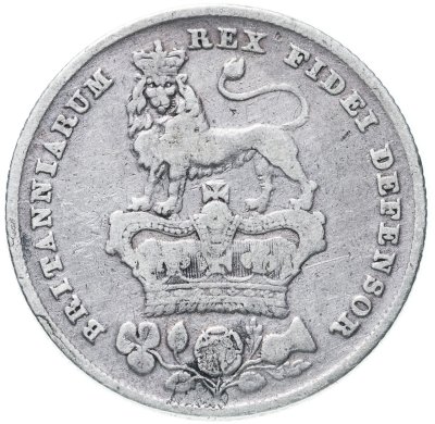 купить Великобритания 1 шиллинг (shilling) 1826