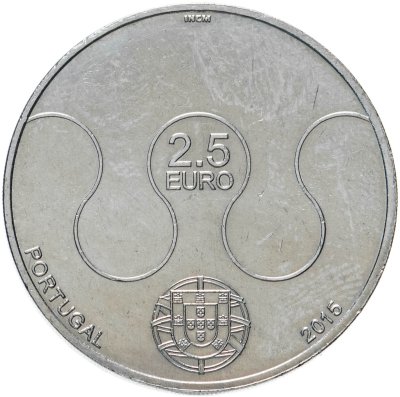 купить Португалия 2,5 евро 2015 Команда Португалии на Олимпийских играх 2016