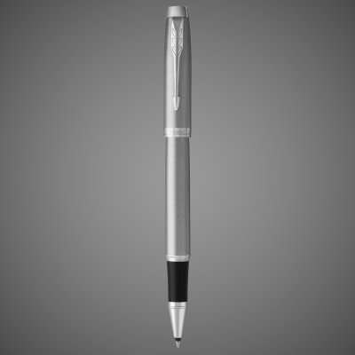 купить Ручка-роллер Parker IM Stainless Steel CT, стержень: F, цвет чернил: black, в подарочной упаковке., Пластик и полимеры: пластик, сталь, хром, 2026 г.