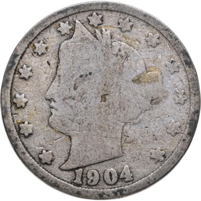купить США 5 центов (cents) 1904 Liberty Nickel