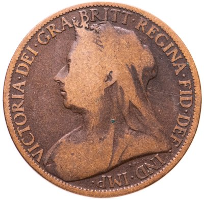 купить Великобритания 1 пенни (penny) 1897
